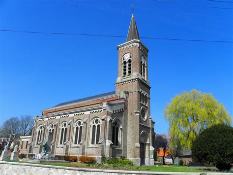 Photo à Haulchin (59121) : L'église - Haulchin, 49191 Communes.com