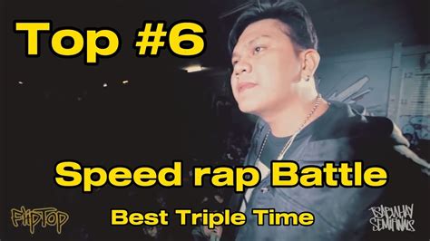 Speed rap Battle (Best Triple Time ) Soundtrip in @fliptopbattles