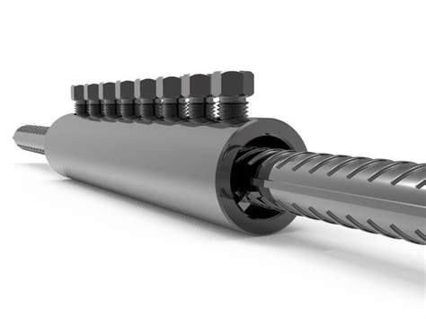 Bolted Rebar Coupler Joint in Reinforcement - Rebar Coupler and Rebar ...