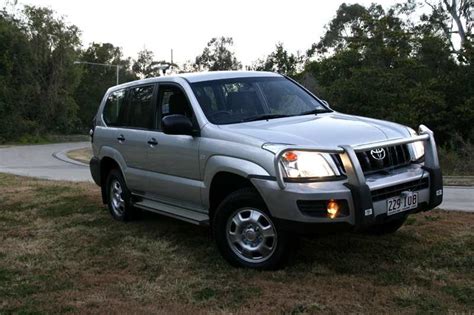 The test vehicle used for these tests is a standard Toyota Prado SUV ...