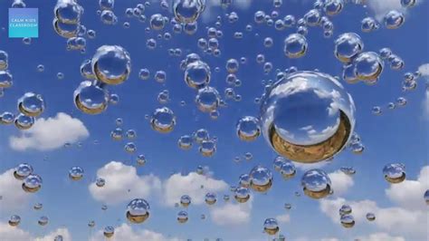 Quiet Classroom Music For Children - Calming Sensory Bubbles - Morning ...