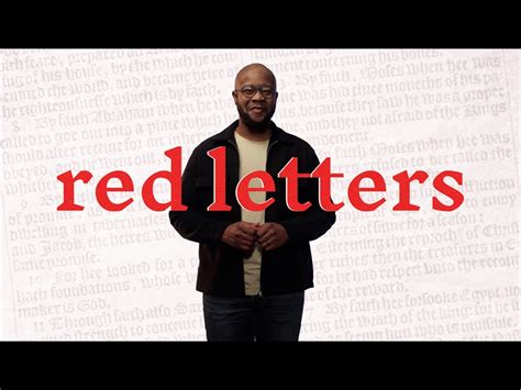 Red Letters | Playback Media | Playback Media Store