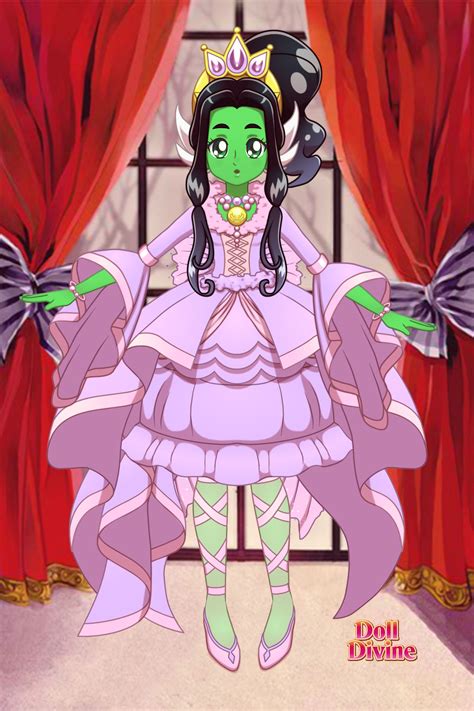 Cute alien princess