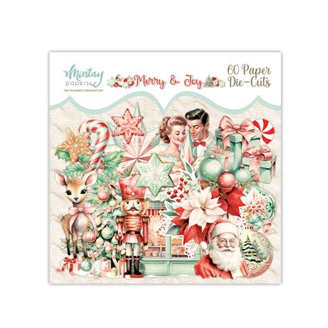 Mintay by Karola - Merry & Joy Collection - Ephemera Die Cuts