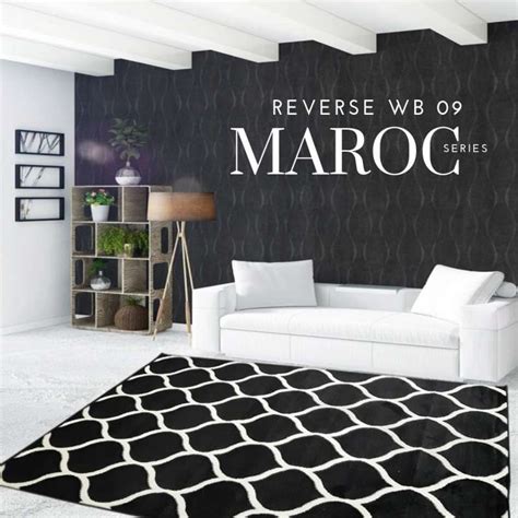 Promo Maroc Carpet WB09 Karpet Lantai - All Black [160x210] Diskon 64% ...