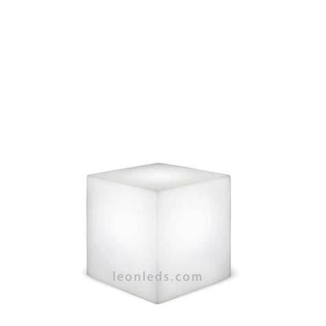 Cube lumineux d'extérieur avec câble Cuby 45 New Garden | LeonLeds.com