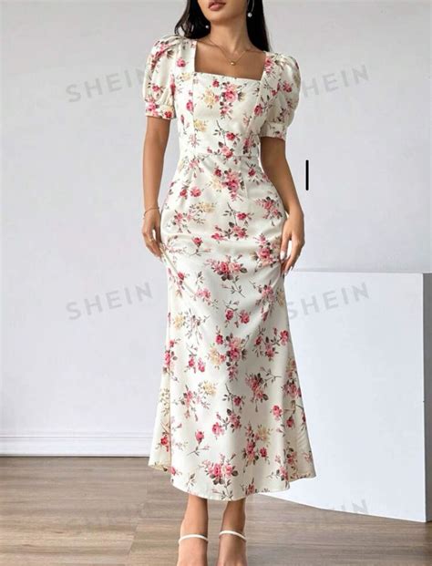Flower dress, summer dress🌞 Buy from SHEIN in 2025 | Pretty dresses ...