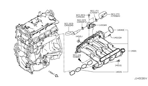 Manifold - 2018 Nissan Rogue Sport