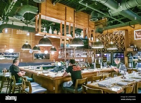 Brickell baires grill argentinian restaurant inside interior bar hi-res ...