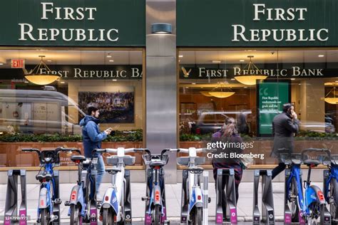 A First Republic Bank branch in New York, US, on Friday, March 10 ...