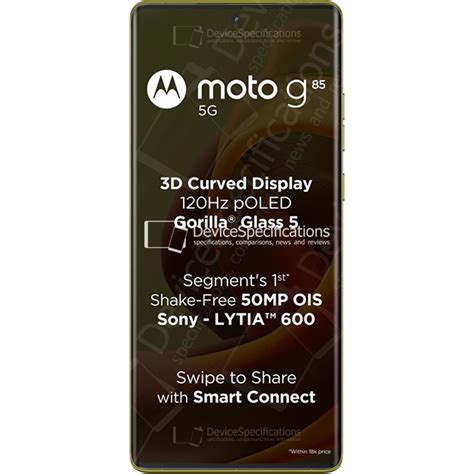 Motorola Moto G85 5G - Specifications