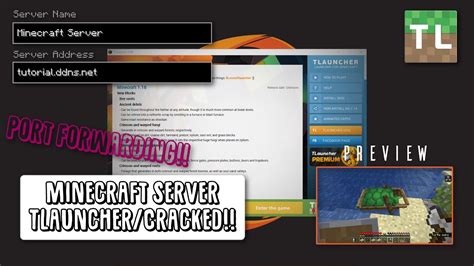 Cara buat Minecraft Server sendiri di Minecraft TLauncher/Cracked | New 2020 | Port Forwarding & DNS
