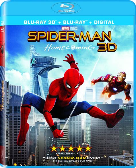 Spider-Man: Homecoming 3D Blu-Ray – fílmico