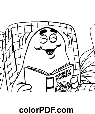Grimace Shake Read Book – Coloring Pages and Books in PDF
