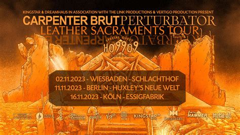 Carpenter Brut live 2023: Tour, Tickets, Termine, Städte