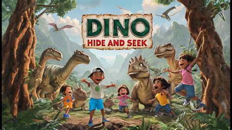 || Dino Hide and Seek || Dino Song for Kids