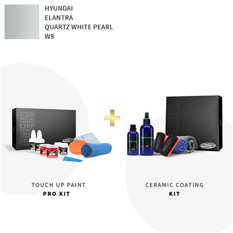 Hyundai Elantra Quartz White Pearl W8 Touch Up Paint Kit | Hyundai ...