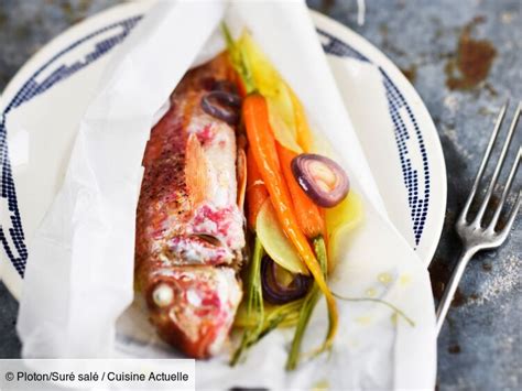 Papillote de rouget aux légumes facile : découvrez les recettes de ...