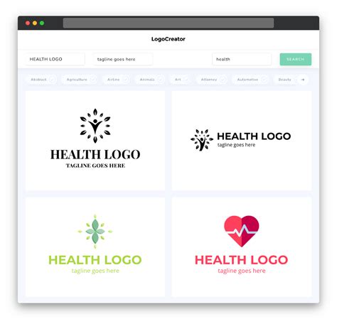 Health Logo Design: Create Your Own Health Logos