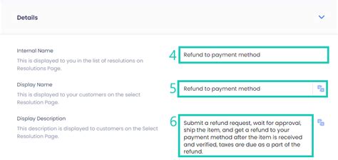 Refund to Payment Method