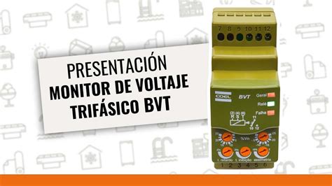 [Español] Monitor de voltaje trifásico BPV - presentación y ajustes