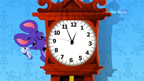 Hickory Dickory Dock - English Nursery Rhymes - Cartoon/Animated Rhymes ...