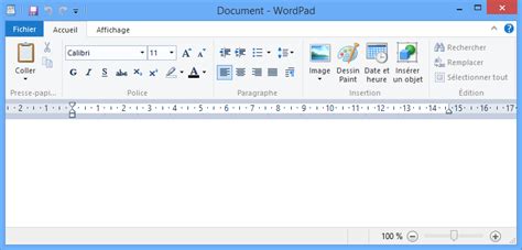 Module 1 : Initiation - Exercices Wordpad