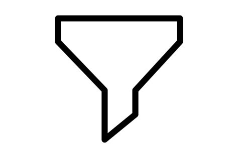 Filter Icon Vector Design Template Graphic by zAe · Creative Fabrica