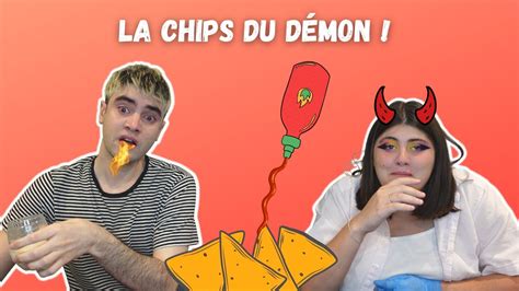 Hot Chip challenge : On goûte la chips la plus piquante au monde ! (j ...