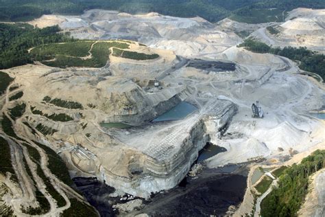 Mountaintop removal coal mining is a method of coal mining that uses ...