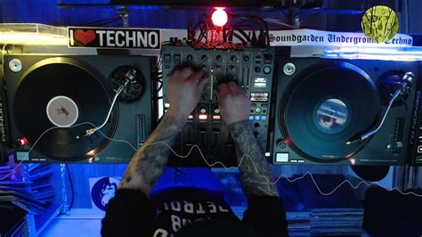 Classic Vinyl Techno Underground Dj Mix 143 Bpm @Matthias.Blajer Soundgarden Underground Techno