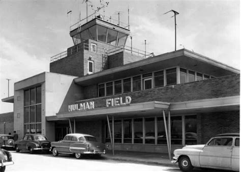 Hulman Field in 1954. | Terre haute indiana, Indiana county, Terre haute
