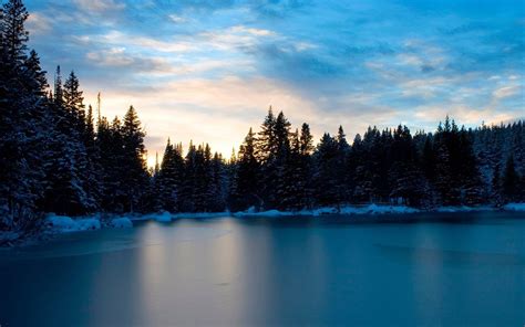 Frozen lake HD desktop wallpaper : Widescreen : High Definition ...