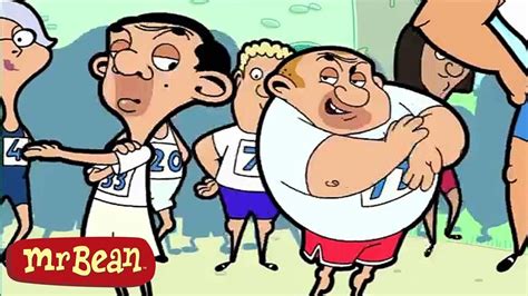 Mr Bean in a RUNNING RACE | Mr Bean Animated | Funny Clips | Cartoons ...