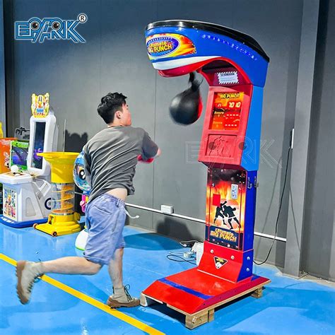 Arcade Boxing Punch Machine Maquina De Boxeo Coin Operated Boxing ...