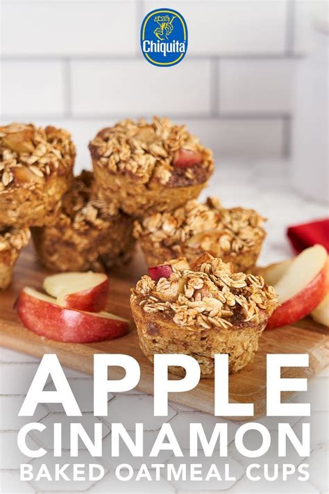Apple Cinnamon Baked Oatmeal Cups - Fresh Express | Recipe in 2023 ...