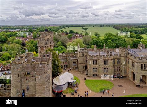 Warwick Castle - medieval castle in Warwick, Warwickshire - England ...