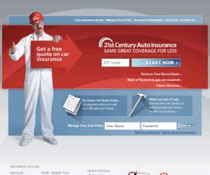 21st.com: Auto Insurance Quotes Online - 21st Century Car Insurance