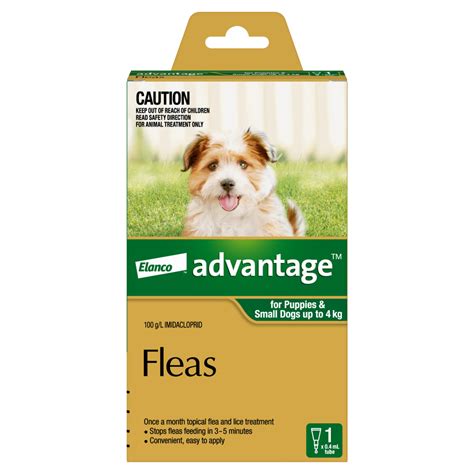 Advantage Green Spot-On for Puppies & Small Dogs - Single - ACVet