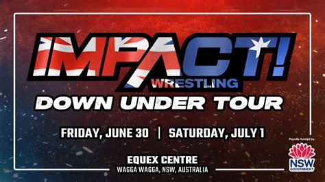 IMPACT Wrestling Australia Tour Announced After NJPW Tour Postponed ...