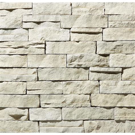 ClipStone Ledgestone Flats 5-sq ft Osceola Manufactured Stone Veneer in ...