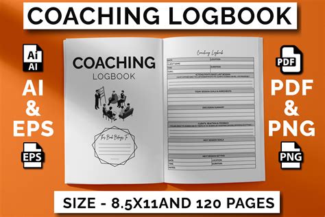 Coaching Logbook Graphic by Creativean Shop · Creative Fabrica