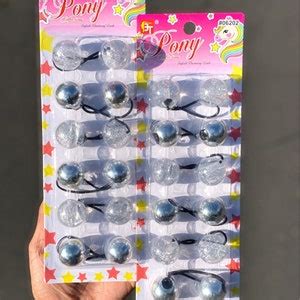 25MM Knocker Balls Hair Bobbles Jumbo Bobbles Double Sided Bead Hair ...