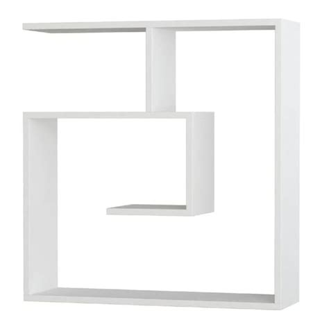 Homemania Mensola a Muro Laby 75x22x75 cm Bianca | Leroy Merlin