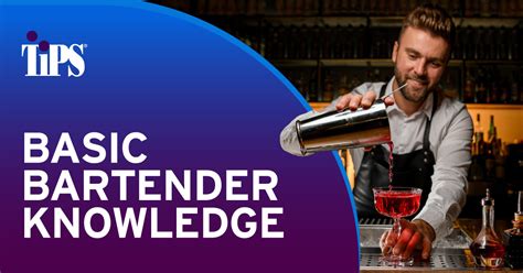 Beginner Bartending Tips: Basic Bartender Knowledge | TIPS