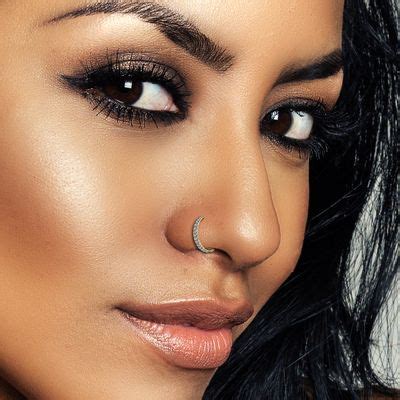 G23 Titanium 20G CNC Pave Hinged Clicker Ring - Nose, Cartilage