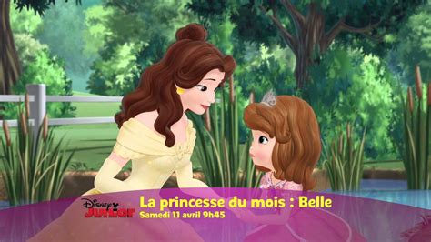 La Princesse du Mois d'avril : Belle - Samedi 11 avril à 9h45 sur Disney Junior !
