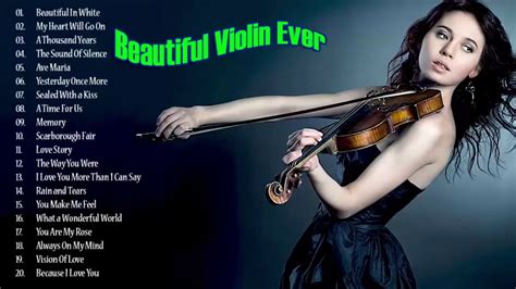 The Very Best Of Romantic Violin Instrumental | Best Relaxing Romantic ...