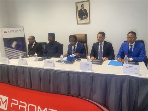 🇨🇲Cameroun: Le Groupe Prometal et la Sonatrel signent un accord qui ...