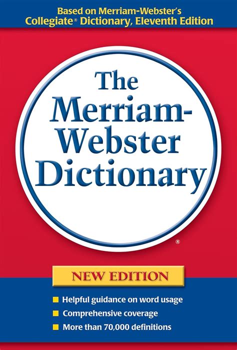 The Merriam-Webster Dictionary: Merriam-Webster: 0800188080975: Amazon ...